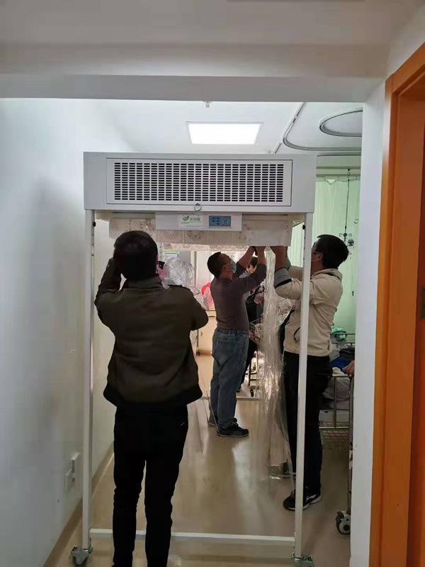 層流床簾透明